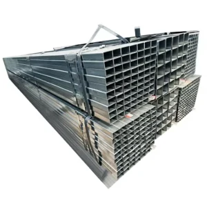 DX51D G550 Galvanized Square Rectangular Steel Tube ASTM Z30-Z40 Factory