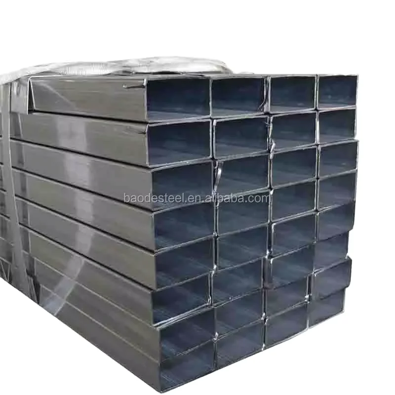 Gr.B S235 S355 Welded Square Rectangular Steel Tube SHS RHS Supplier