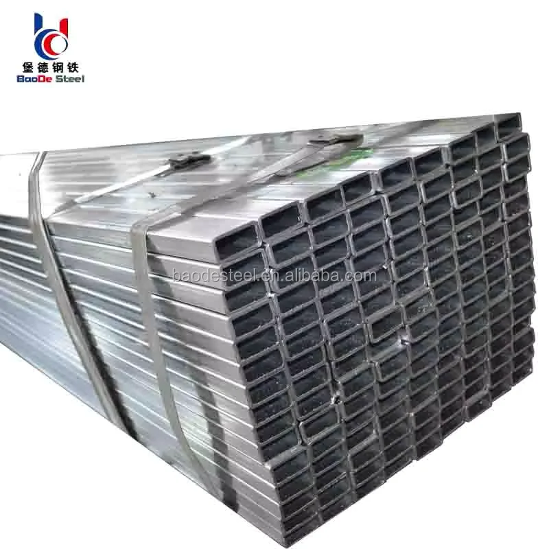 Gr.B S235 S355 Welded Square Rectangular Steel Tube SHS RHS Supplier