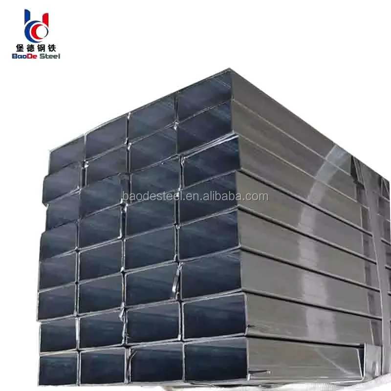 Gr.B S235 S355 Welded Square Rectangular Steel Tube SHS RHS Supplier