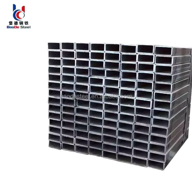 Gr.B S235 S355 Welded Square Rectangular Steel Tube SHS RHS Supplier