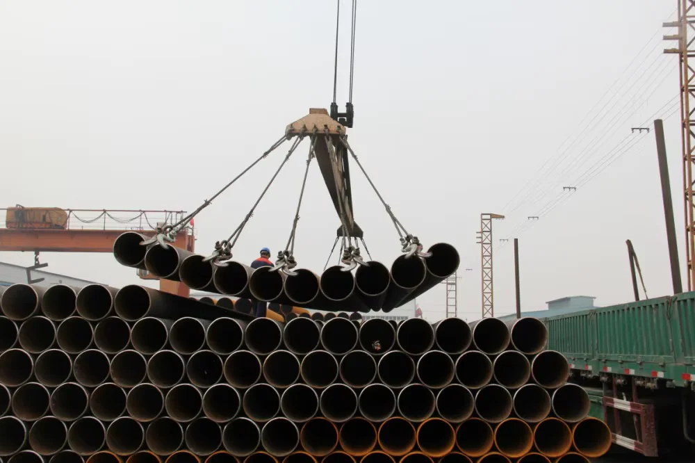 Gr.B SSAW Spiral Welded Steel Pipe API 5L OD 219-3220mm Supplier