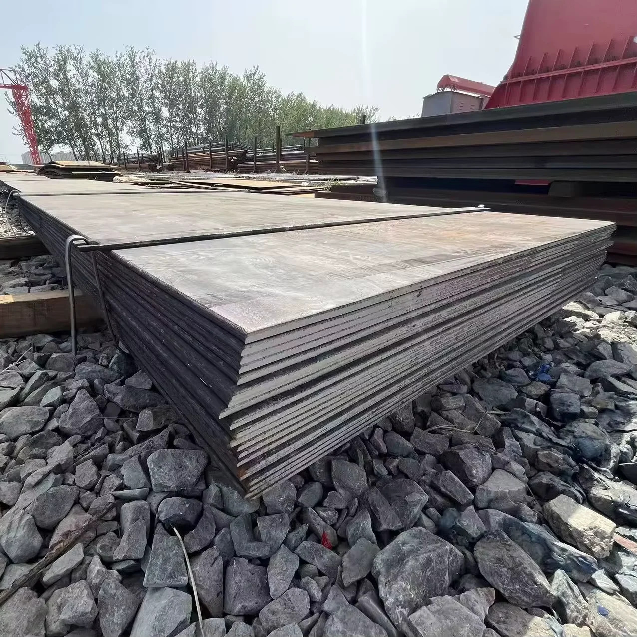 NM400 NM500 Wear Resistant Steel Plate Laser Cut Custom Sizes Supplier