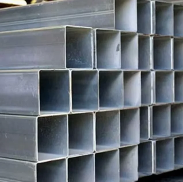 Q195 Q235 Galvanized Rectangular Steel Tube 40-80mm Z81-Z120 Factory Direct