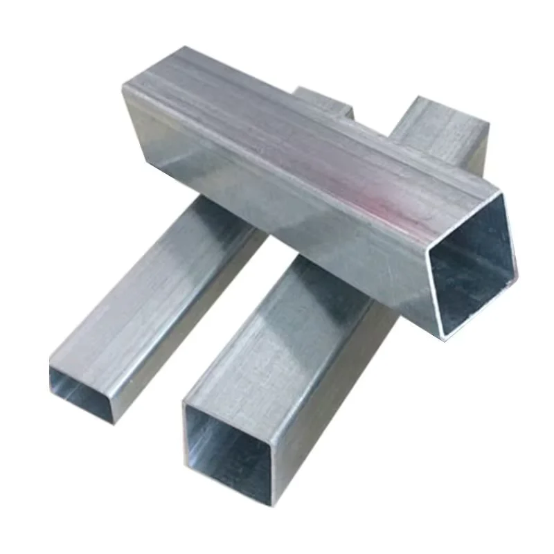 Q195 Q235 Galvanized Square Rectangular Steel Tube 0.6-28mm Wall Thickness Manufacturer