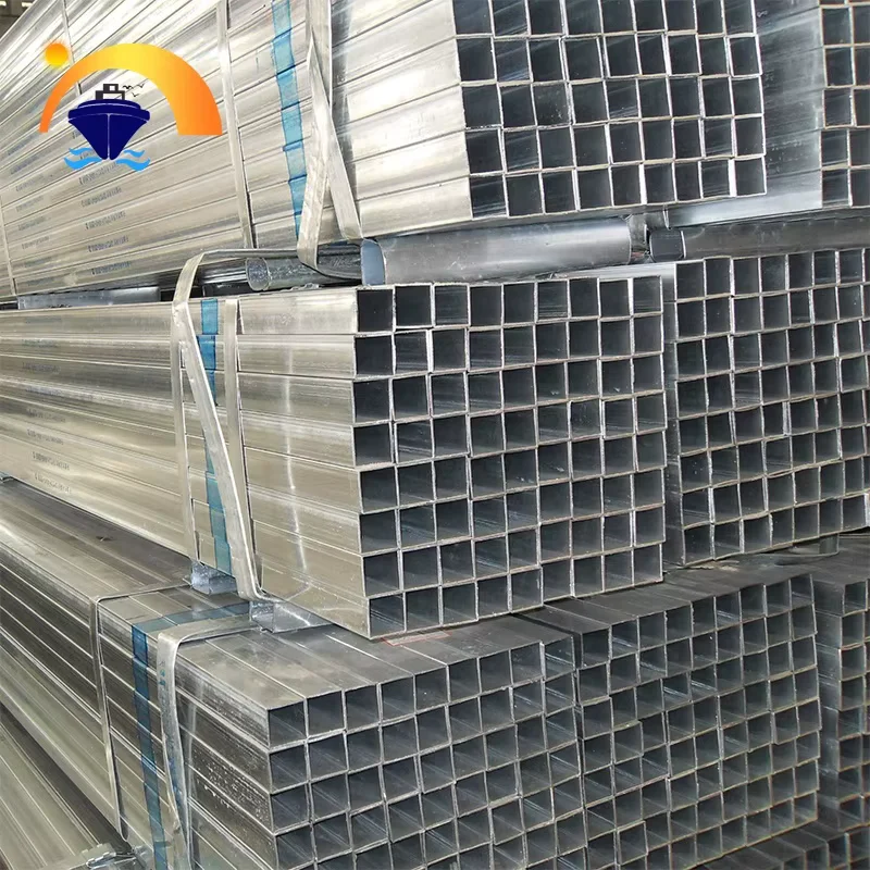 Q195 Q235 Q345 Galvanized Square Steel Tube ERW Manufacturer