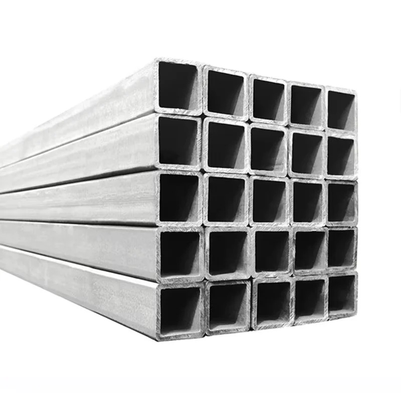 Q195 Q235 Q345 Hot Dipped Galvanized Square Rectangular Steel Tube Factory