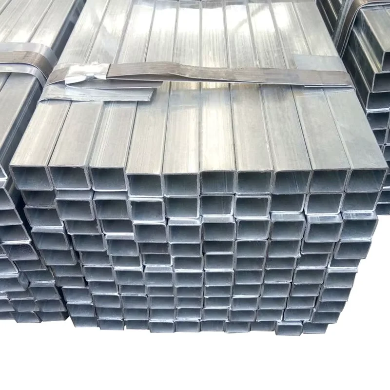 Q195 Q235 Q345 Hot Dipped Galvanized Square Rectangular Steel Tube Factory