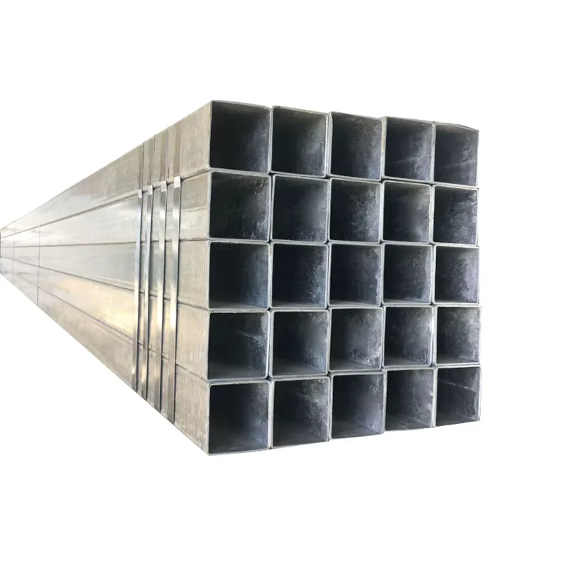 Q195 Q235 Q345 Hot Dipped Galvanized Square Rectangular Steel Tube Manufacturer