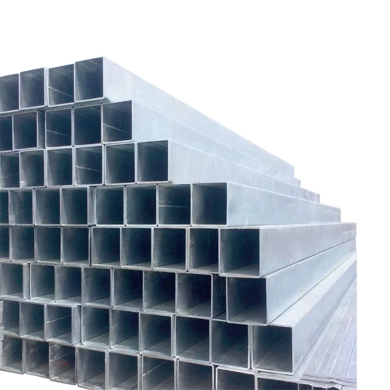 Q195 Q235 Q345 Hot Dipped Galvanized Square Rectangular Steel Tube Manufacturer