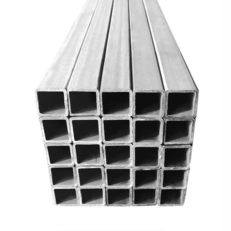 Q195 Q235 Q345 Hot Dipped Galvanized Square Rectangular Steel Tube Manufacturer