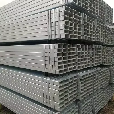 Q195 Q235 Q355 ZAM Coated Square Rectangular Steel Tube Supplier