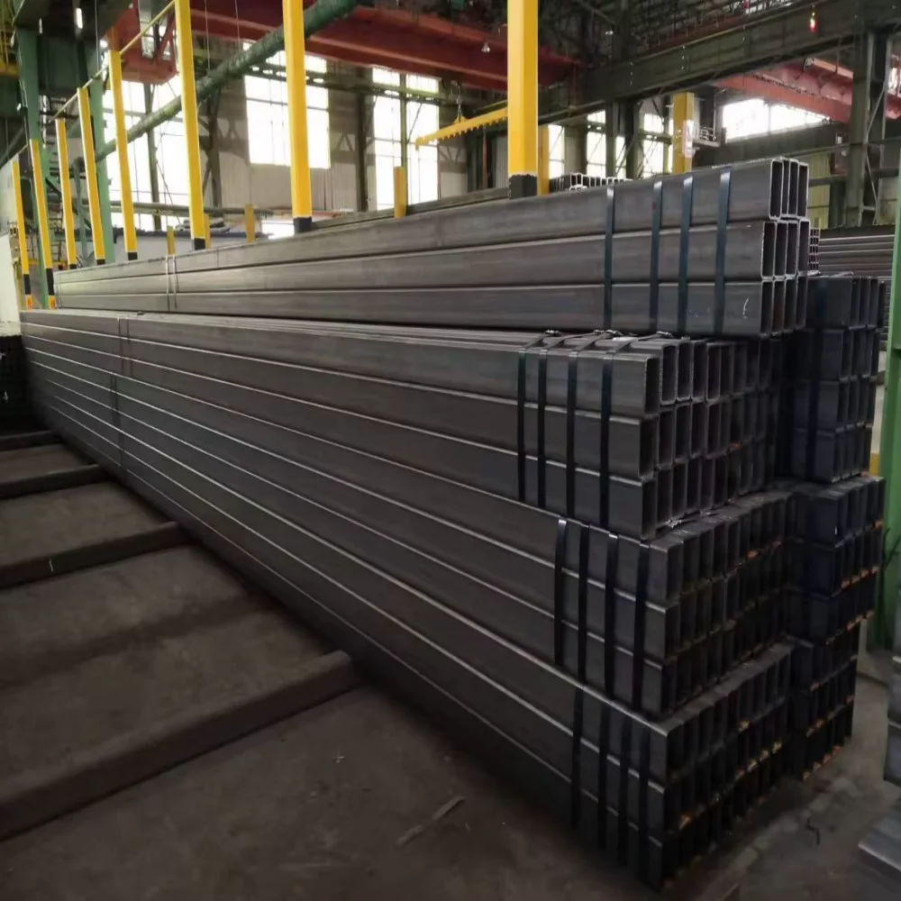 Q195-Q345 ERW Rectangular Hollow Section Steel Tube Supplier