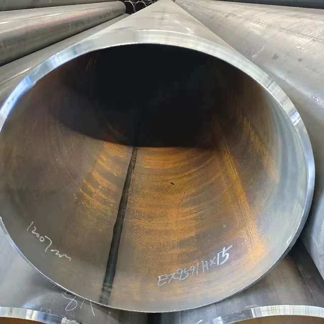 Q195-Q345 ERW Round Steel Pipe 10-700mm OD Manufacturer