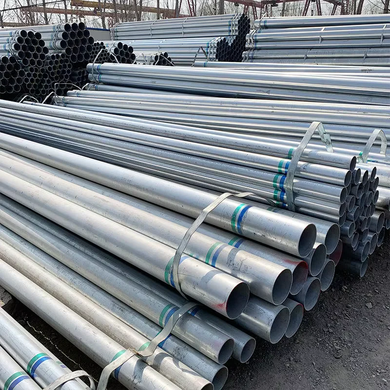 Q195-Q345 Galvanized Square Rectangular Steel Tube 1.5-33mm Wall Factory Direct