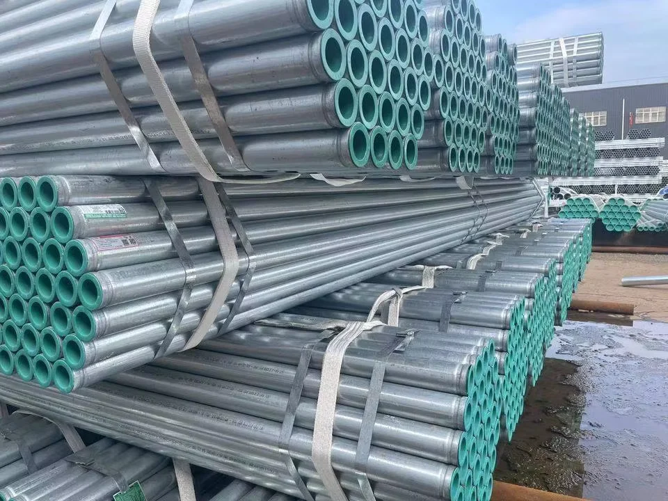 Q195-Q345 Galvanized Square Rectangular Steel Tube 1.5-33mm Wall Factory Direct