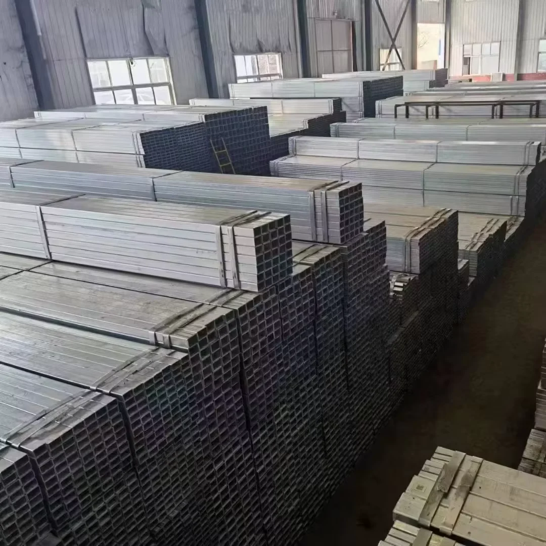 Q195-Q345 Galvanized Square Rectangular Steel Tube ASTM Z81-Z120 Supplier