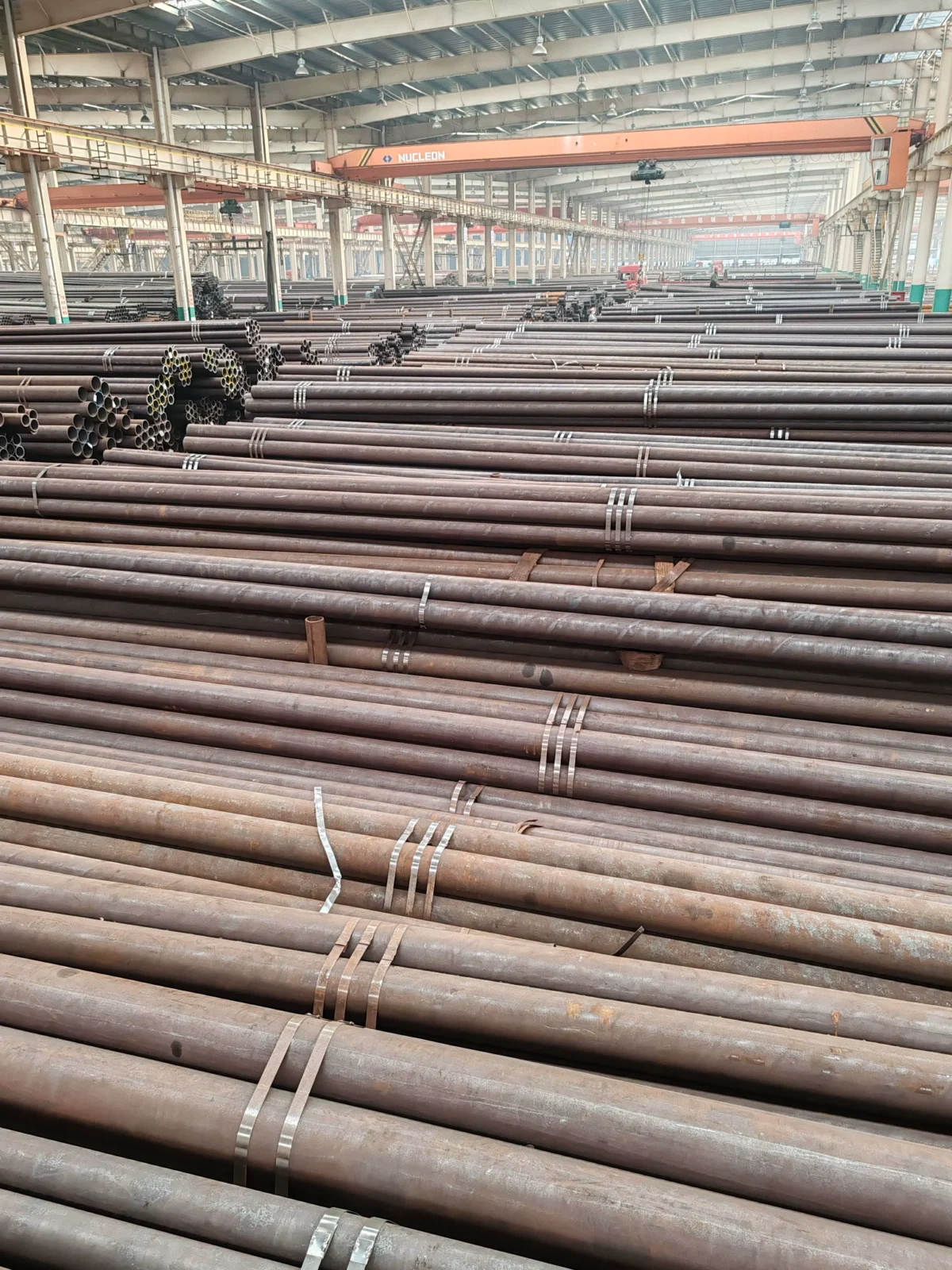 Q195-Q345 S235JR-S355JR ERW Round Steel Pipe ASTM A53 JIS Factory Supplier