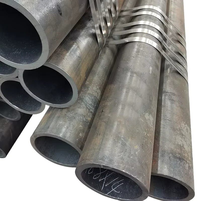 Q195-Q345 S235JR-S355JR ERW Round Steel Pipe ASTM A53 JIS Factory Supplier