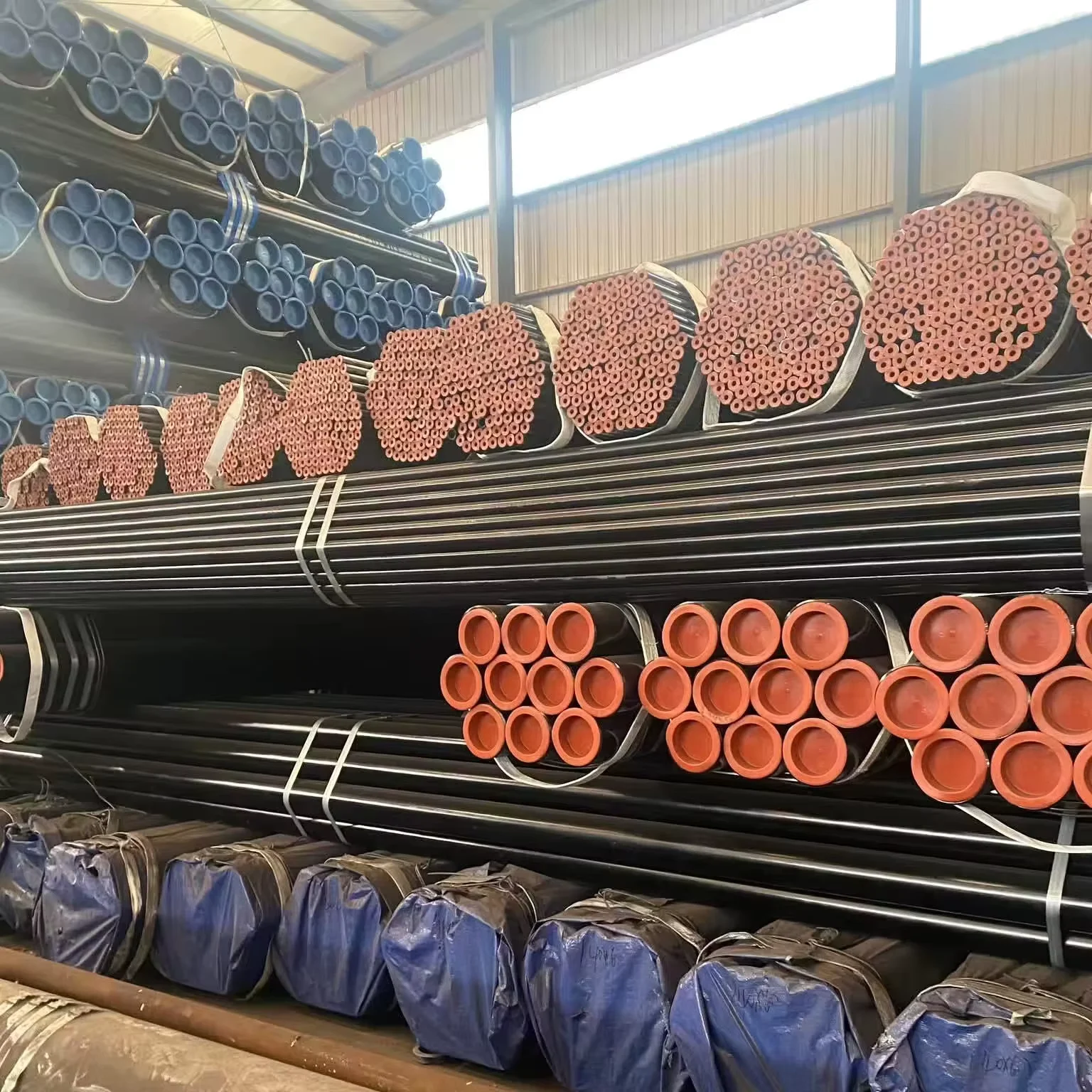 Q195-Q345B Seamless Steel Pipe API 5L ASTM A106 A53 Supplier