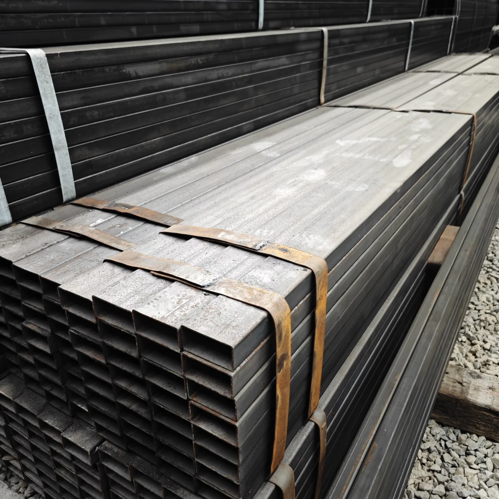 Q195-Q355 Carbon Steel Square Rectangular Tube 30×30-200x400mm Manufacturer