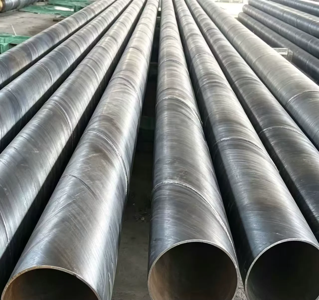 Q195 SSAW Spiral Welded Steel Pipe Factory Direct for Irrigation Pipeline Project