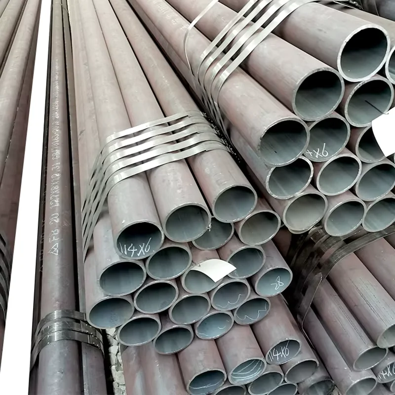 Q235 ASTM Seamless Round Steel Pipe Hot Rolled Oiled Supplier