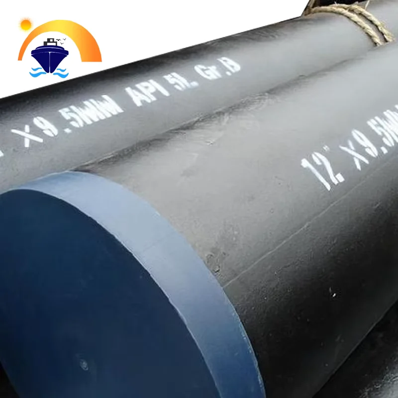Q235 Black Carbon ERW Weld Steel Pipe BS Standard Factory Direct Supplier