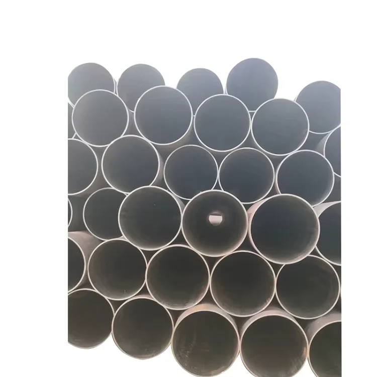Q235 Black Carbon ERW Weld Steel Pipe BS Standard Factory Direct Supplier