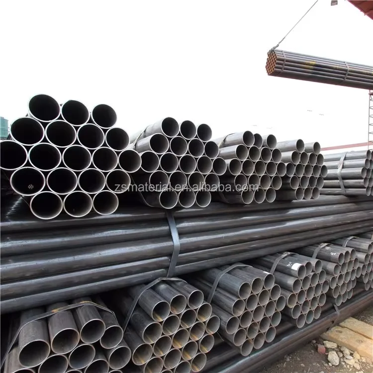 Q235 ERW Welded Steel Pipe 26.9-310mm Galvanized Manufacturer