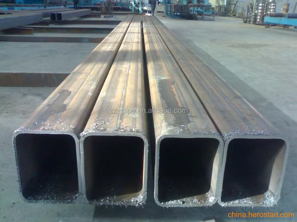 Q235 Galvanized Square Rectangular Steel Tube Manufacturer Custom Sizes