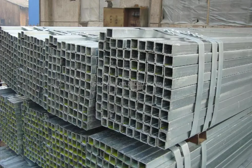 Q235 Hot Dipped Galvanized Square Rectangular Tube Supplier