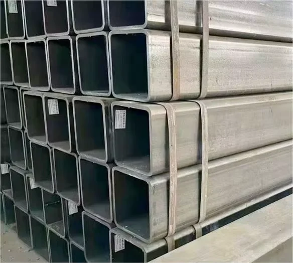 Q235 Q345 ERW Rectangular Steel Hollow Section Tube Supplier Factory Direct