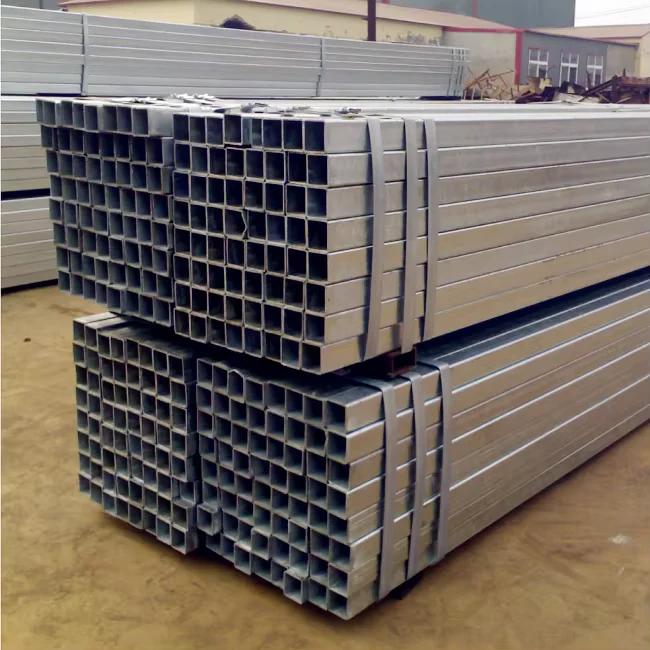 Q235 Q345 ERW Welded Rectangular Steel Hollow Section Tube Manufacturer