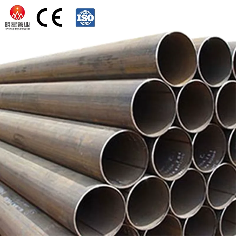 Q235 Q345 ERW Welded Steel Pipe OD 10-1000mm Manufacturer