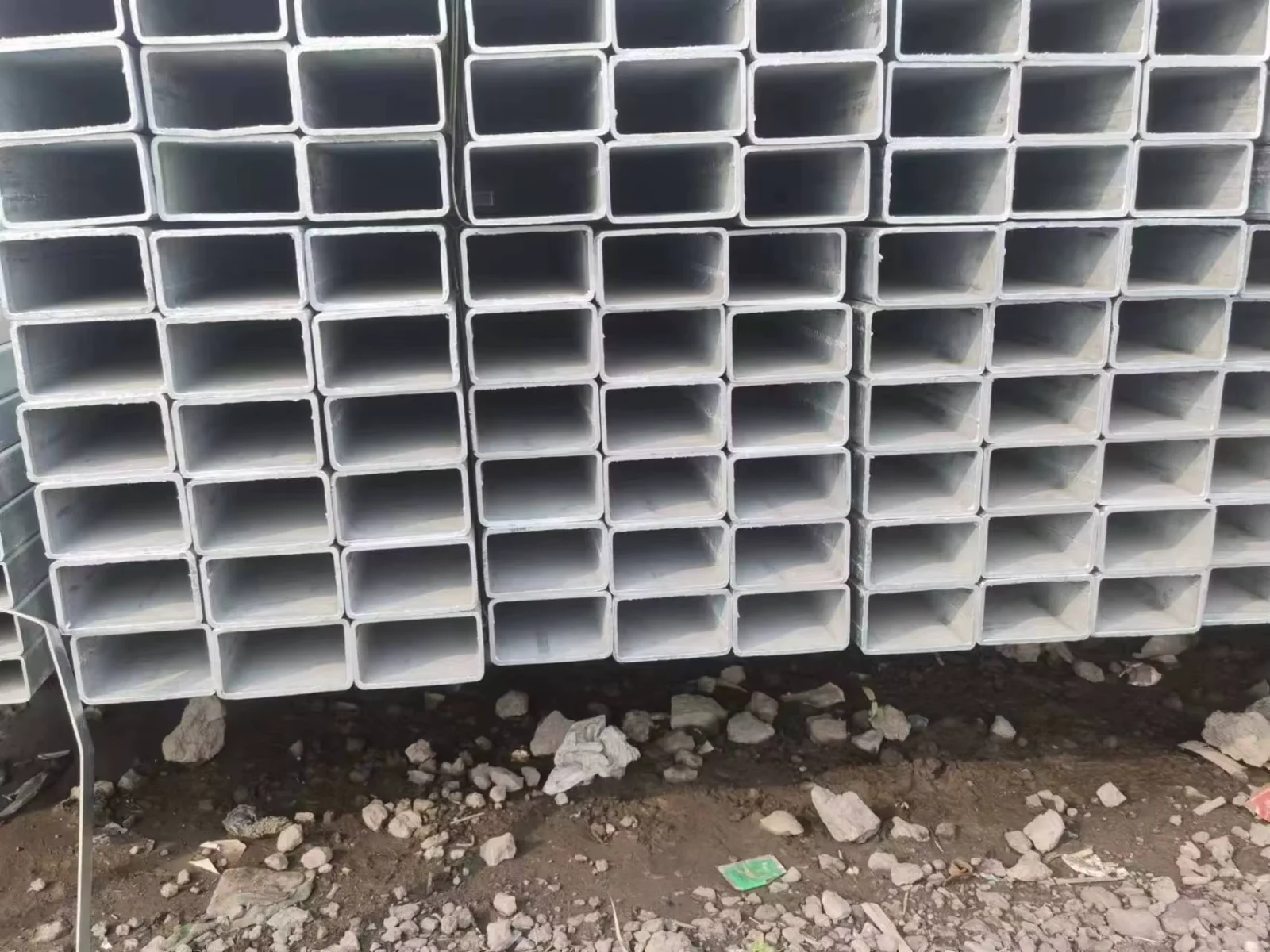 Q235 Q345 Galvanized Rectangular Steel Tube ASTM EN Manufacturer