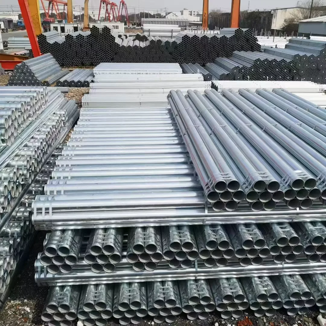 Q235 Q345 Galvanized Round Steel Pipe ASTM EN Supplier