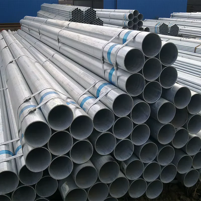 Q235 Q345 Galvanized Round Steel Pipe ASTM EN Supplier