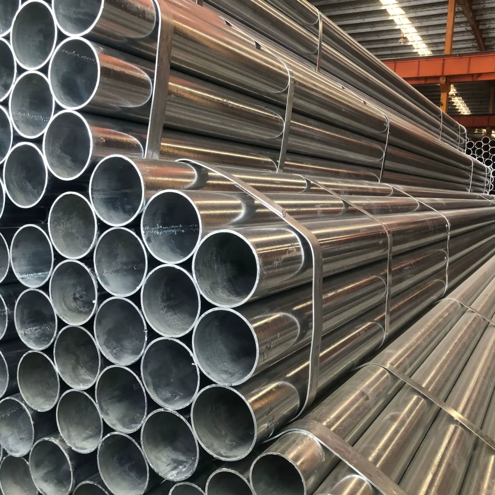 Q235 Q345 Galvanized Round Steel Pipe ASTM EN Supplier