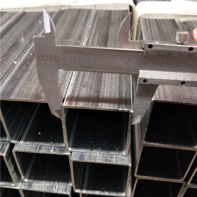 Q235 Q345 Galvanized Square Rectangular Steel Tube 10-1000mm Factory Direct