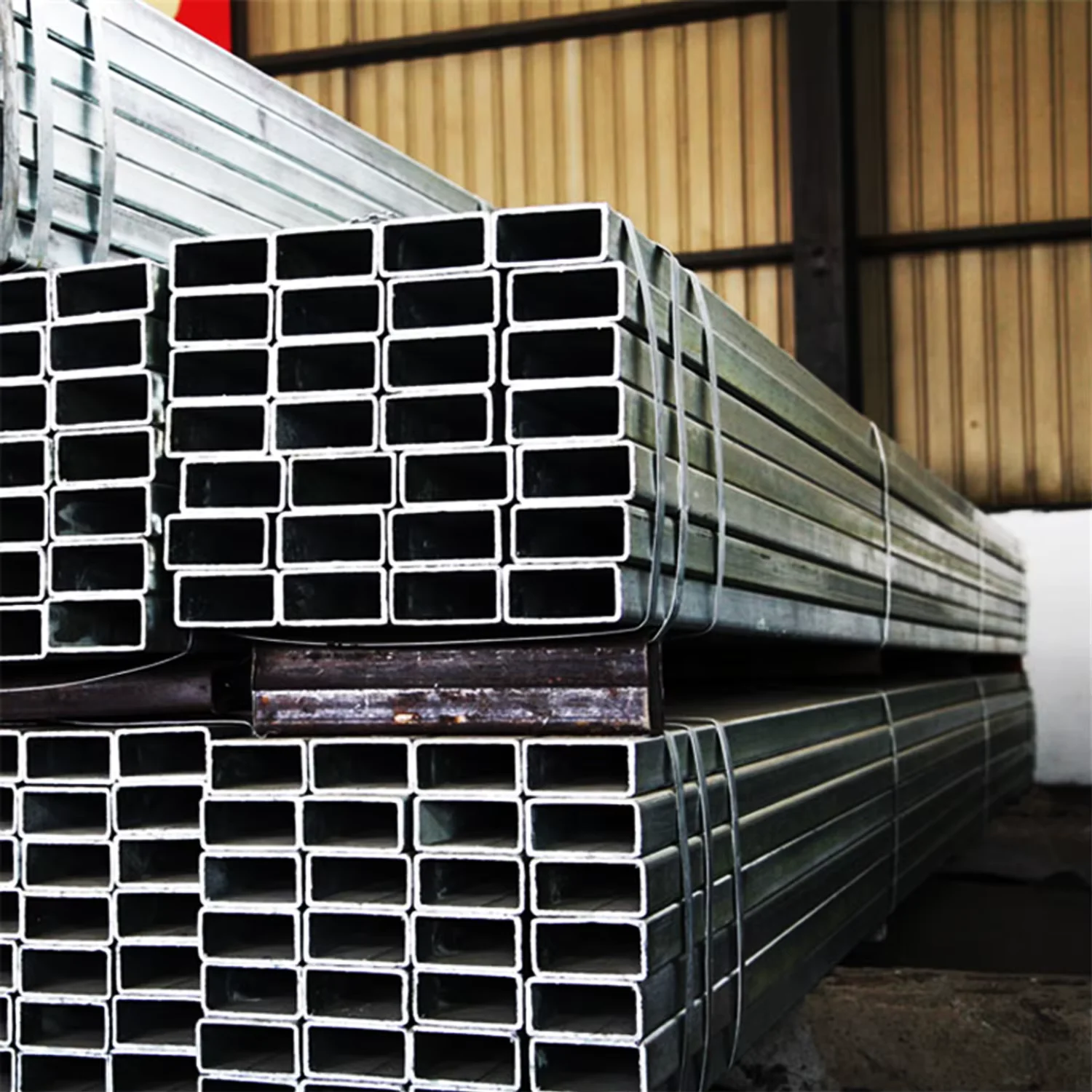 Q235 Q345 Galvanized Square Rectangular Steel Tube 10-1000mm Factory Direct