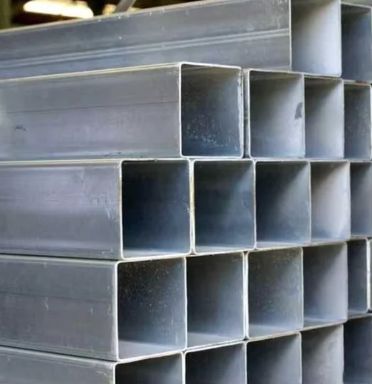 Q235 Q345 Galvanized Square Rectangular Steel Tube 10-1000mm Factory Direct