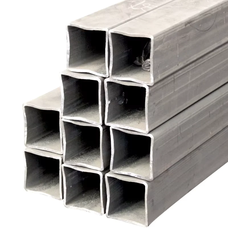 Q235 Q345 Galvanized Square Rectangular Steel Tube 20-500mm Factory Direct