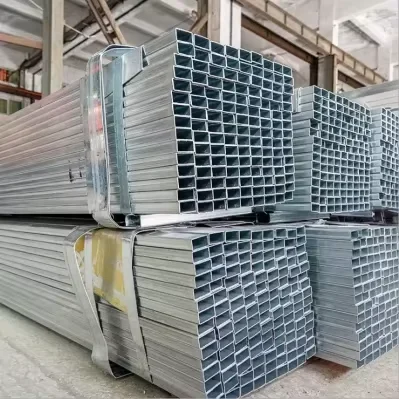 Q235 Q345 Galvanized Square Rectangular Steel Tube 20-500mm Factory Direct