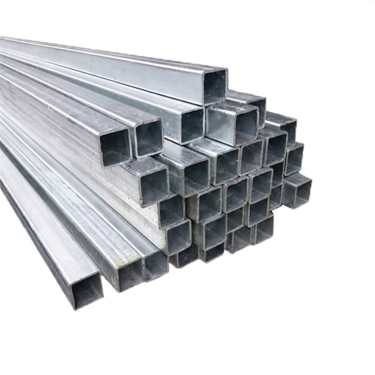 Q235 Q345 Galvanized Square Rectangular Steel Tube Laser Cutting Welding Factory