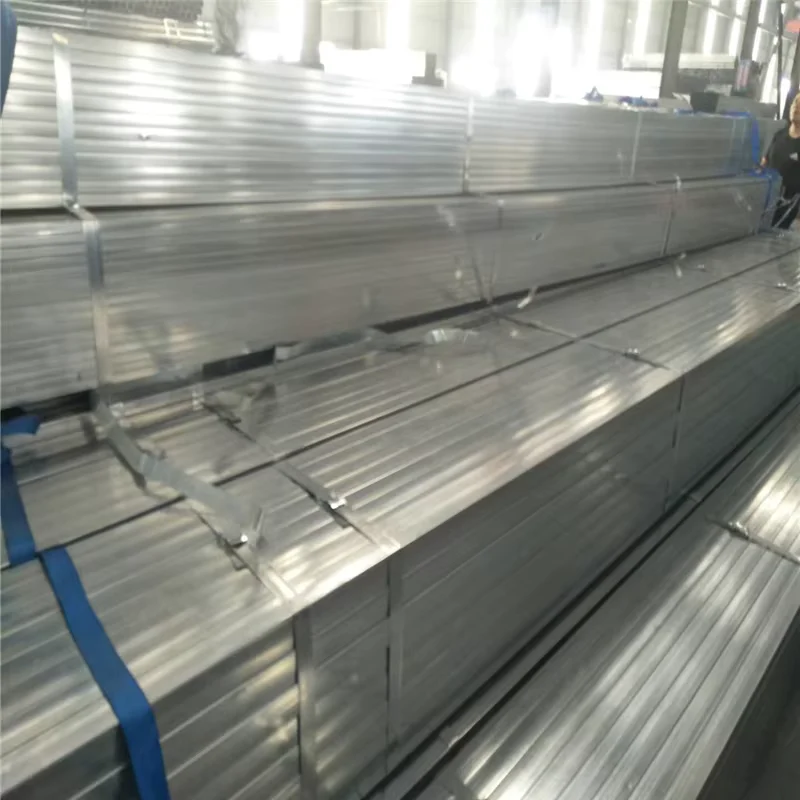 Q235 Q345 Galvanized Square Rectangular Steel Tube Laser Cutting Welding Factory