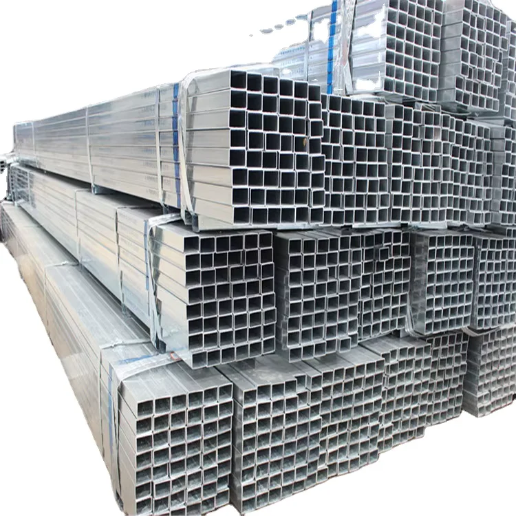 Q235 Q345 Galvanized Square Steel Tube 0.8-30mm Manufacturer