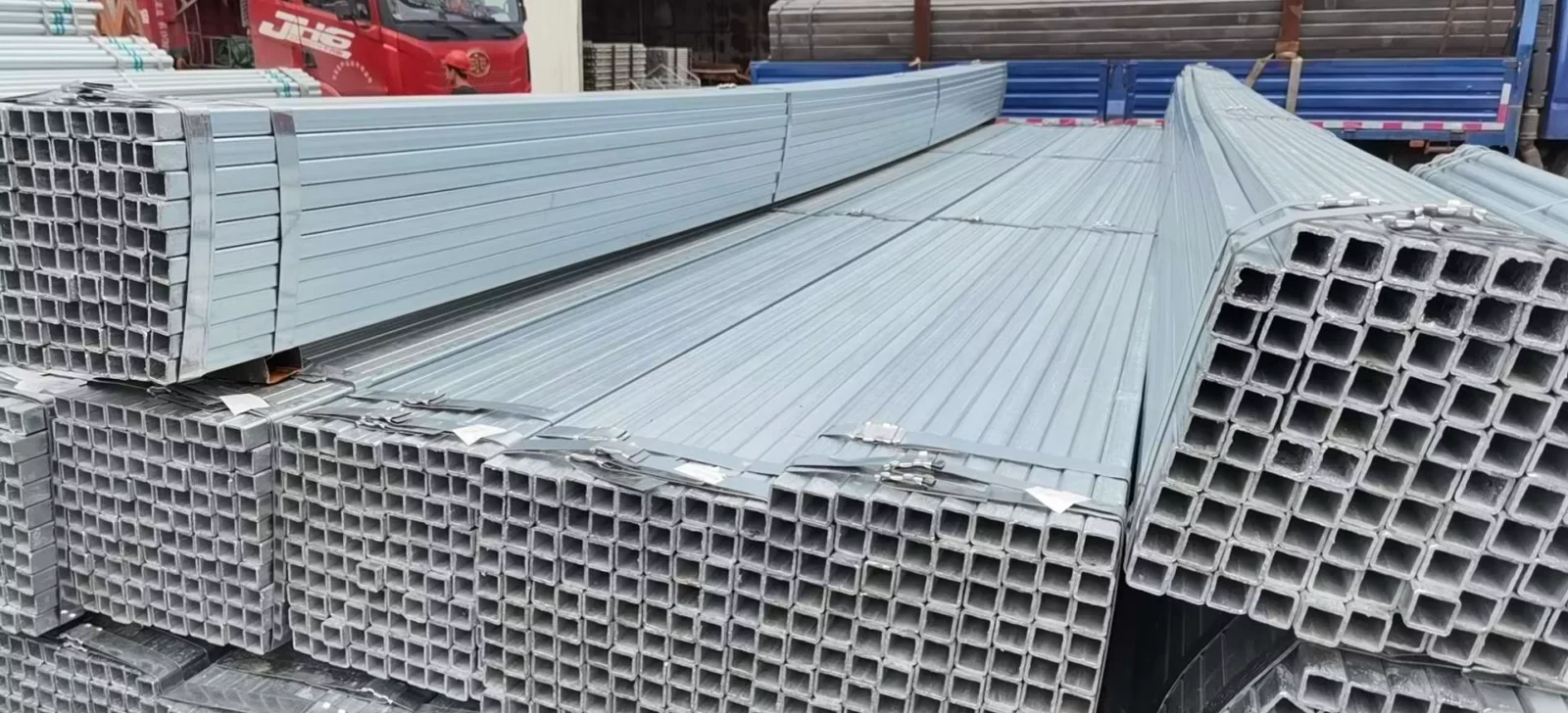 Q235 Q345 Hot-Dip Galvanized Square ERW Steel Tube Manufacturer GB JIS Standard