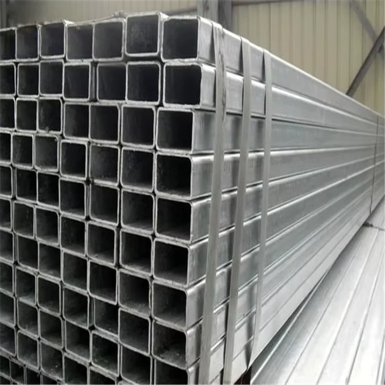 Q235 Q345 Hot Dipped Galvanized Square Rectangular Steel Tube Supplier
