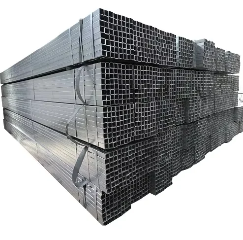 Q235 Q345 Hot Dipped Galvanized Square Rectangular Steel Tube Supplier